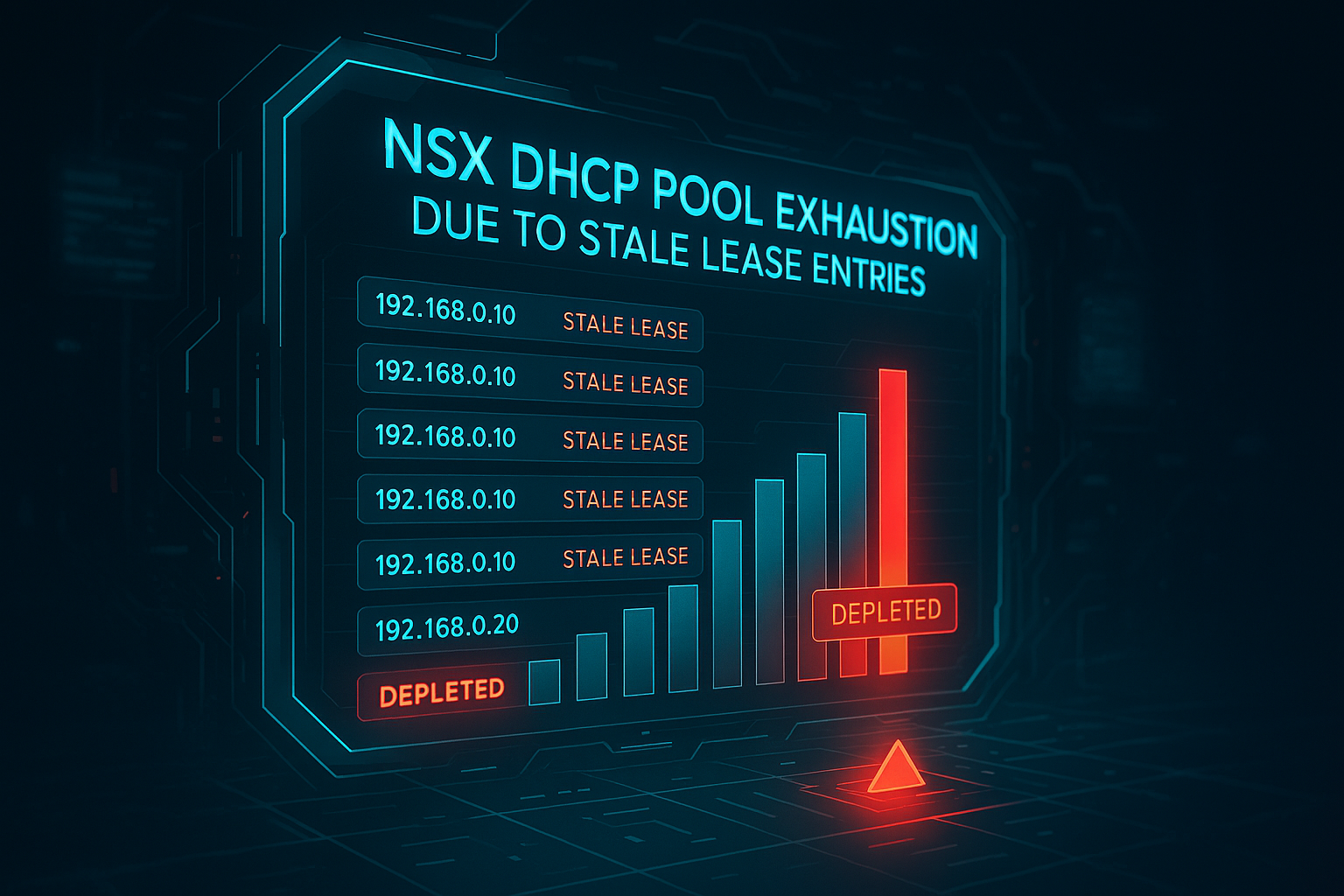 NSX DHCP Pool Exhaustion